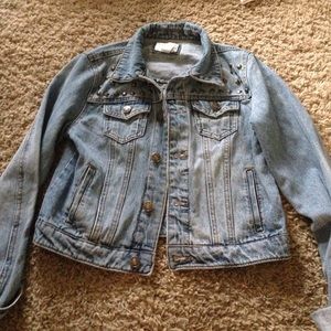 Studded Denim Jacket