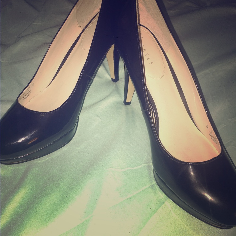 Black Nickels high heels