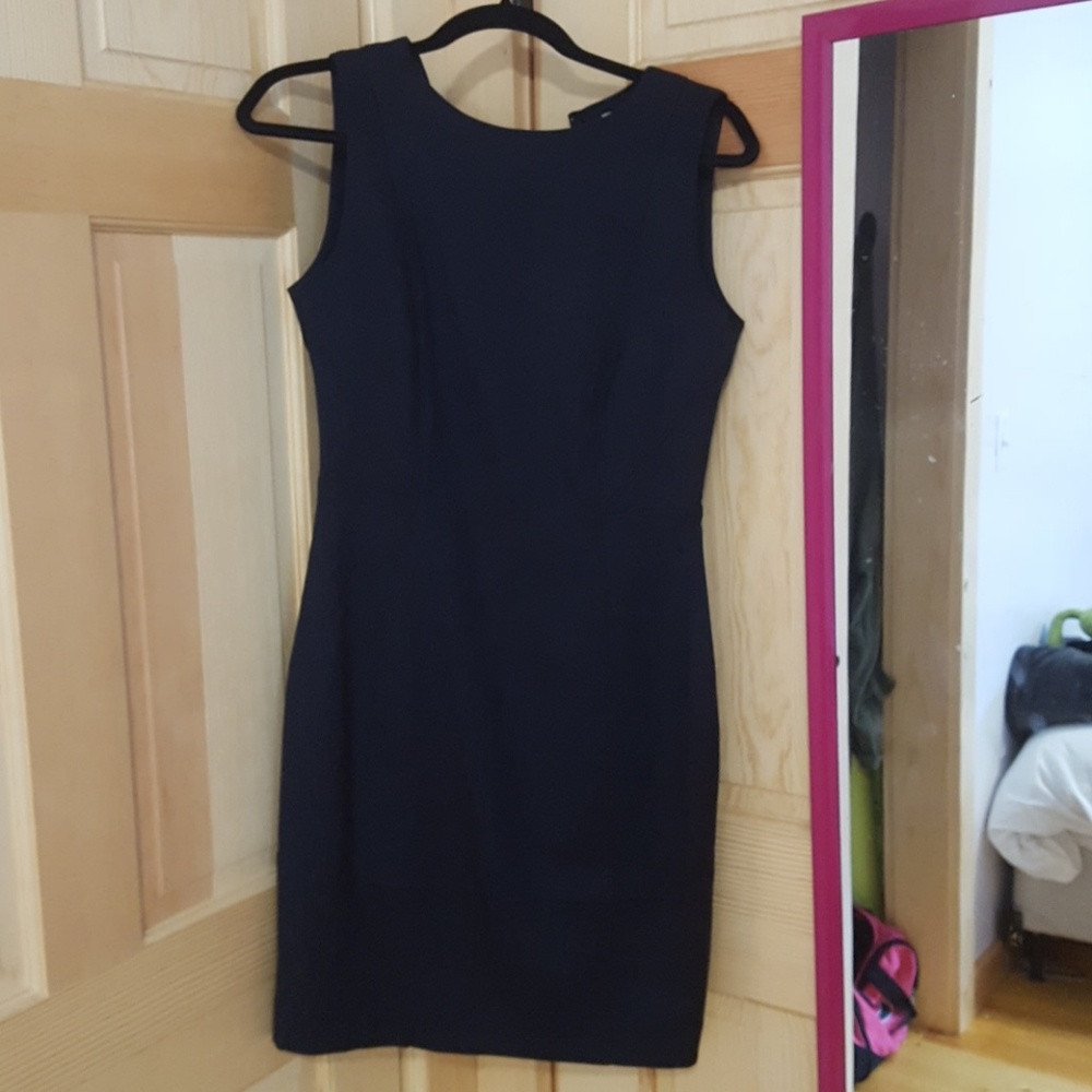 Business Cute Navy Dress