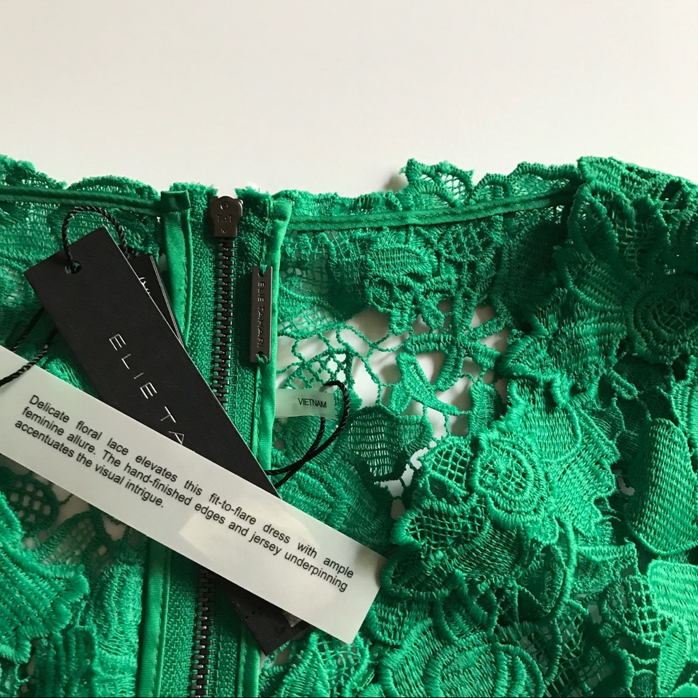NWT  Elie Tahari Lace Dress - Picture 8 of 8