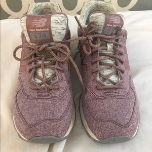 New balance Womens 574 retro sport casual sneaker