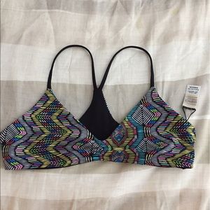 Reversible l*space wild one racer back bikini top