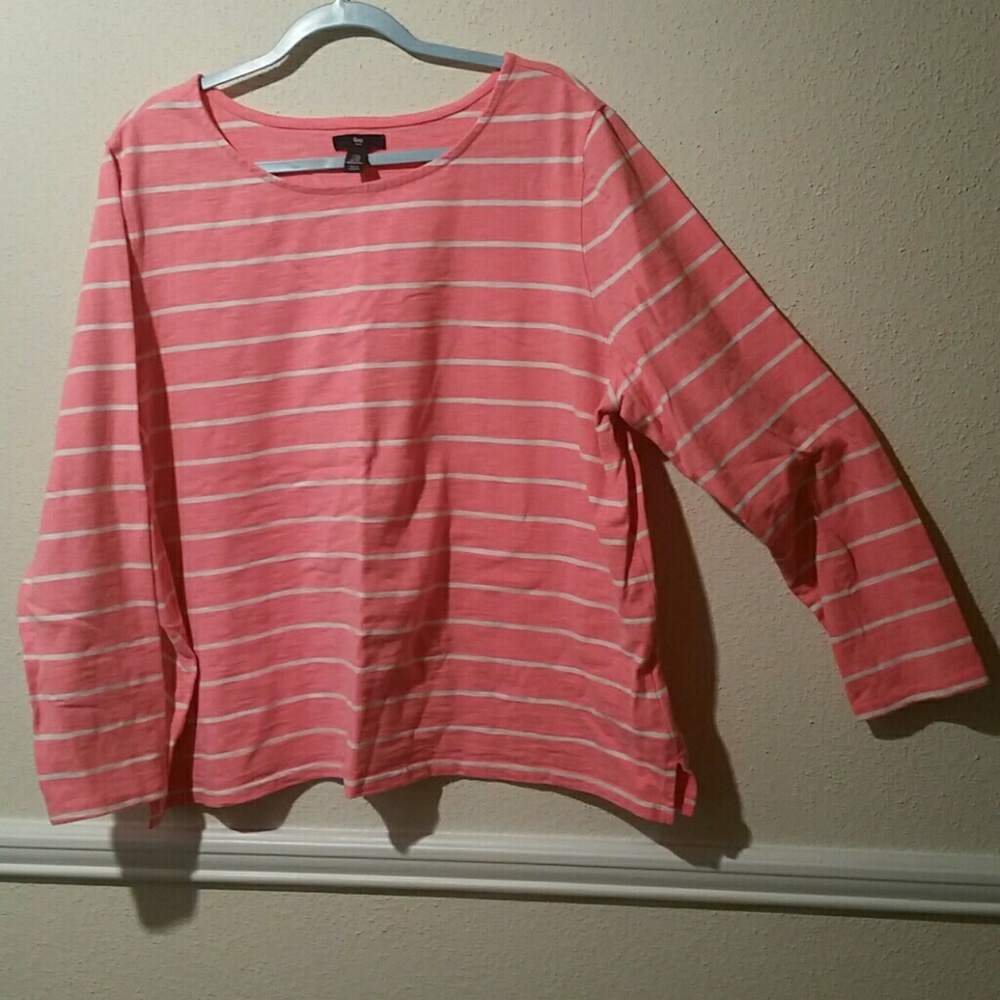 Neon pink shirt