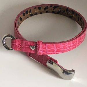 Reptile Print Waist Belt