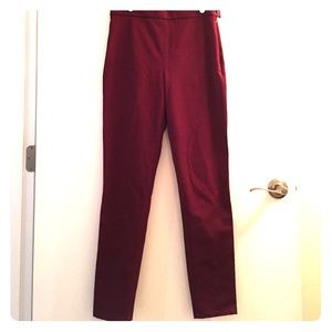 NWT Banana Republic High Rise Legging - Burgundy