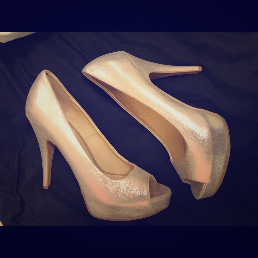 CLaundry Rose Gold Heels