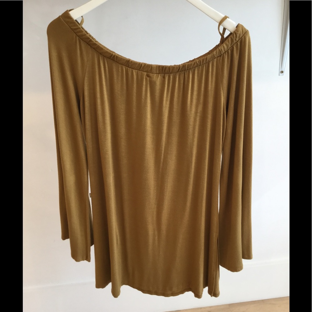Off the shoulder tunic
