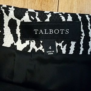 Talbots Skirts - Talbots Snow Leopard Pencil Skirt Talbots Skirts - Talbots Snow Leopard Pencil Skirt