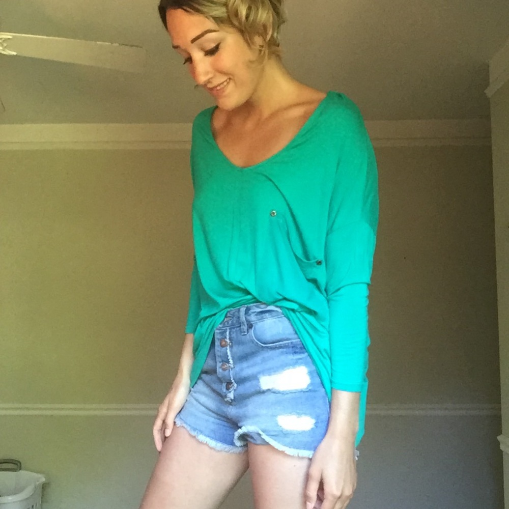 3/4 sleeve top