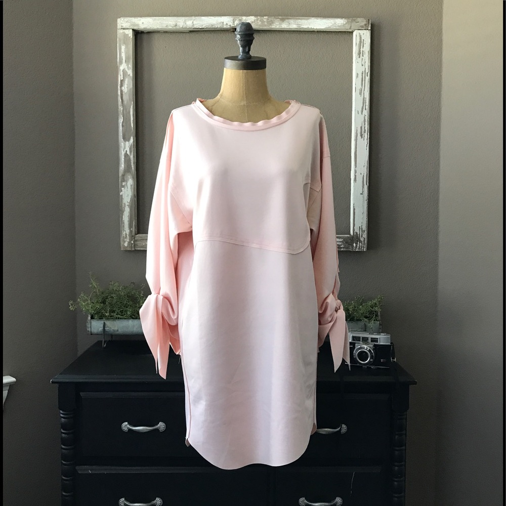 Blush pink dress