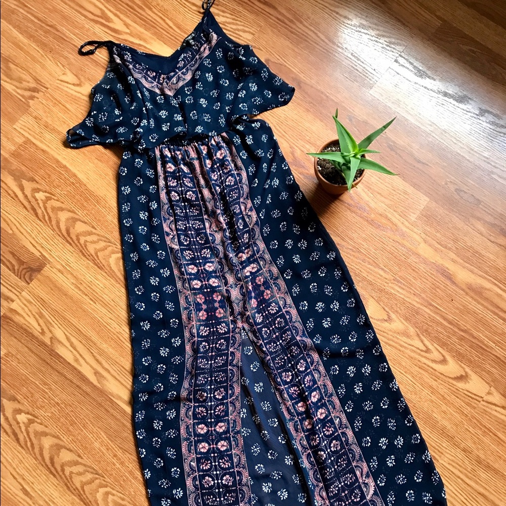 ✨Express ruffled top maxi dress