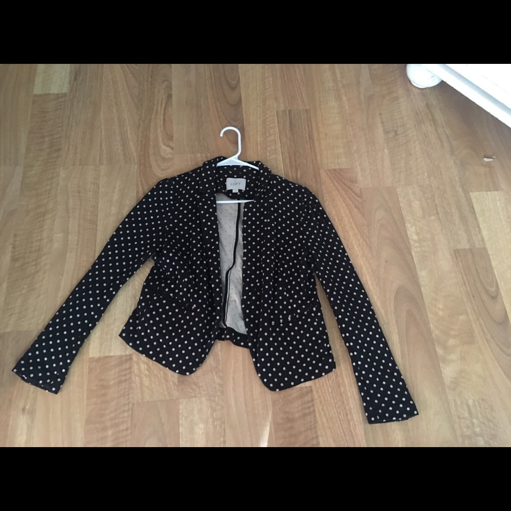 Loft polkadot jacket