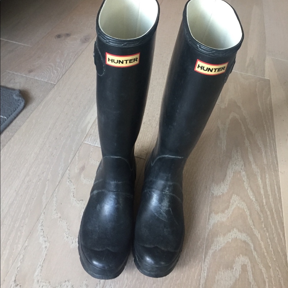 Black Hunter Boots