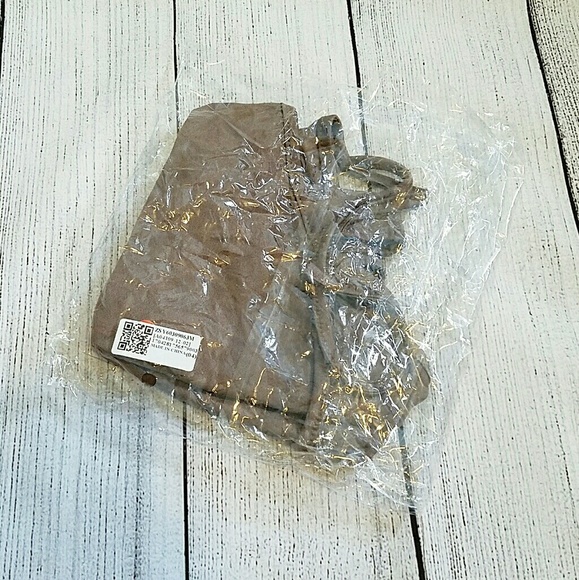 Suede Halter Crop Top - Picture 6 of 7