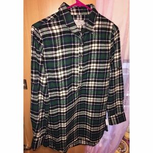 Green Flannel Brand New