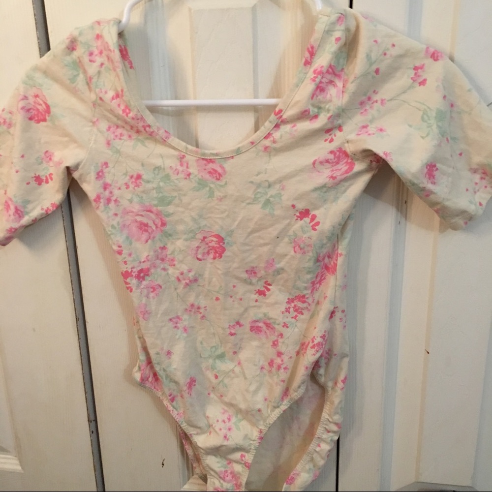 PACSUN / NOLLIE FLORAL BODYSUIT SZ XS