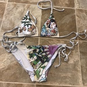Ed hardy bikini!