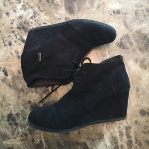 Wedge booties