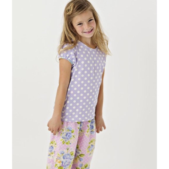 MATILDA JANE •  Good Hart Polka Dot Blue Bell Tee Top - Picture 2 of 5