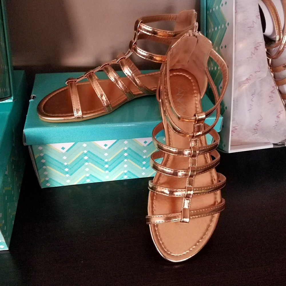 Gladiator Sandal ROSE GOLD