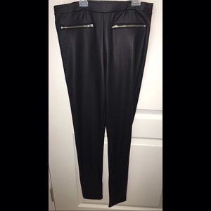 Small faux leather leggings from Forever 21