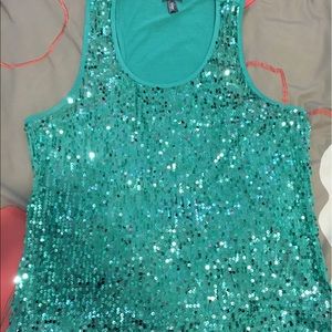 Vanity Sequin Tank