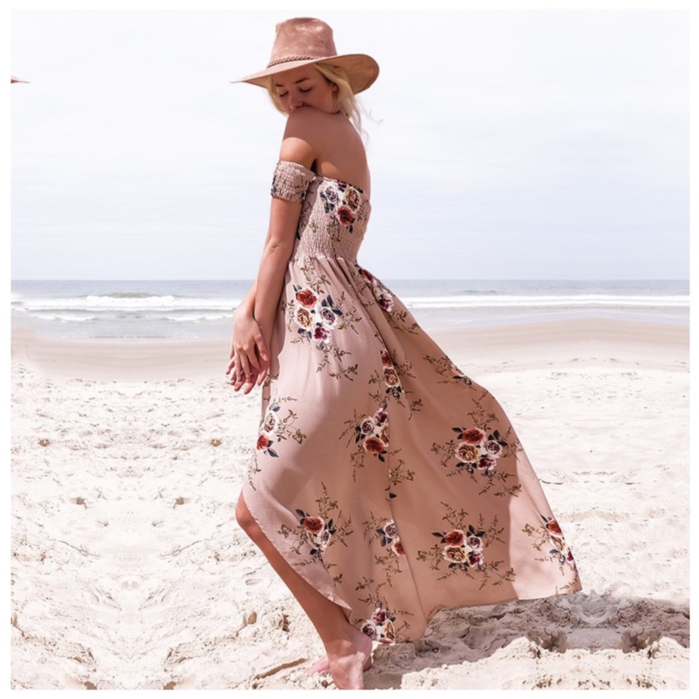 ‼️PRICE FIRM LAST CALL Off The Shoulder  Dress - Picture 3 of 8