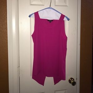 Hot pink tank top