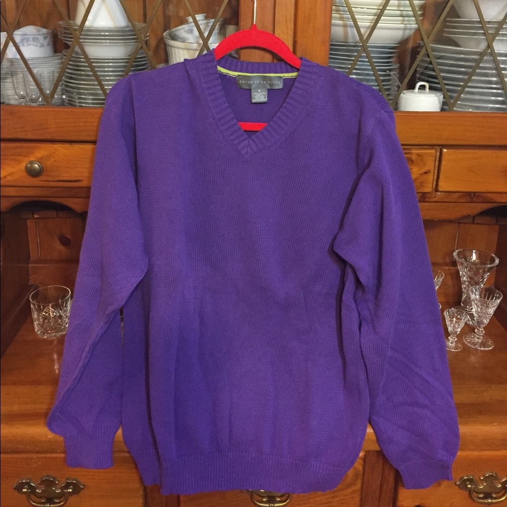 Oscar De La Renta Cotton Pullover