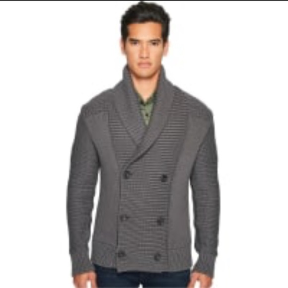 Vince Other - VINCE Gray Double Breasted Shawl Cardigan