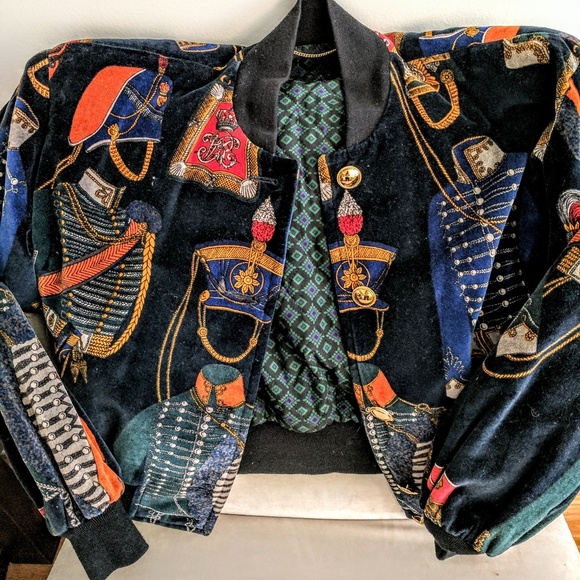 Jackets & Blazers - Velvet bomber jacket