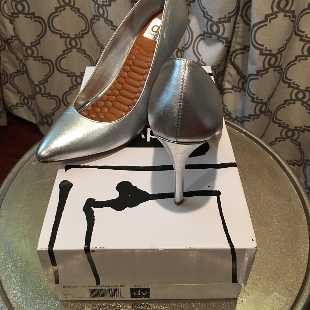 Dolce Vita DV Silver Metallic Pump