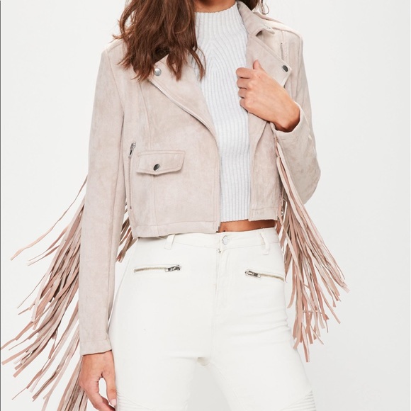 Misguided Fringe Moto Jacket! - Picture 3 of 6