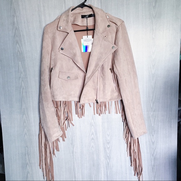 Misguided Fringe Moto Jacket! - Picture 5 of 6