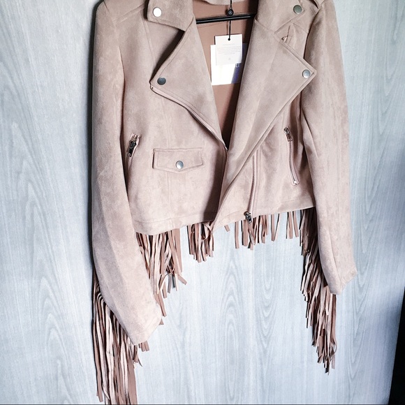 Misguided Fringe Moto Jacket! - Picture 6 of 6