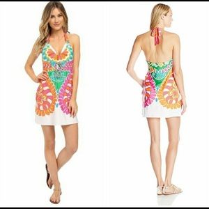 Trina Turk Halter Bathing Suit Cover Up