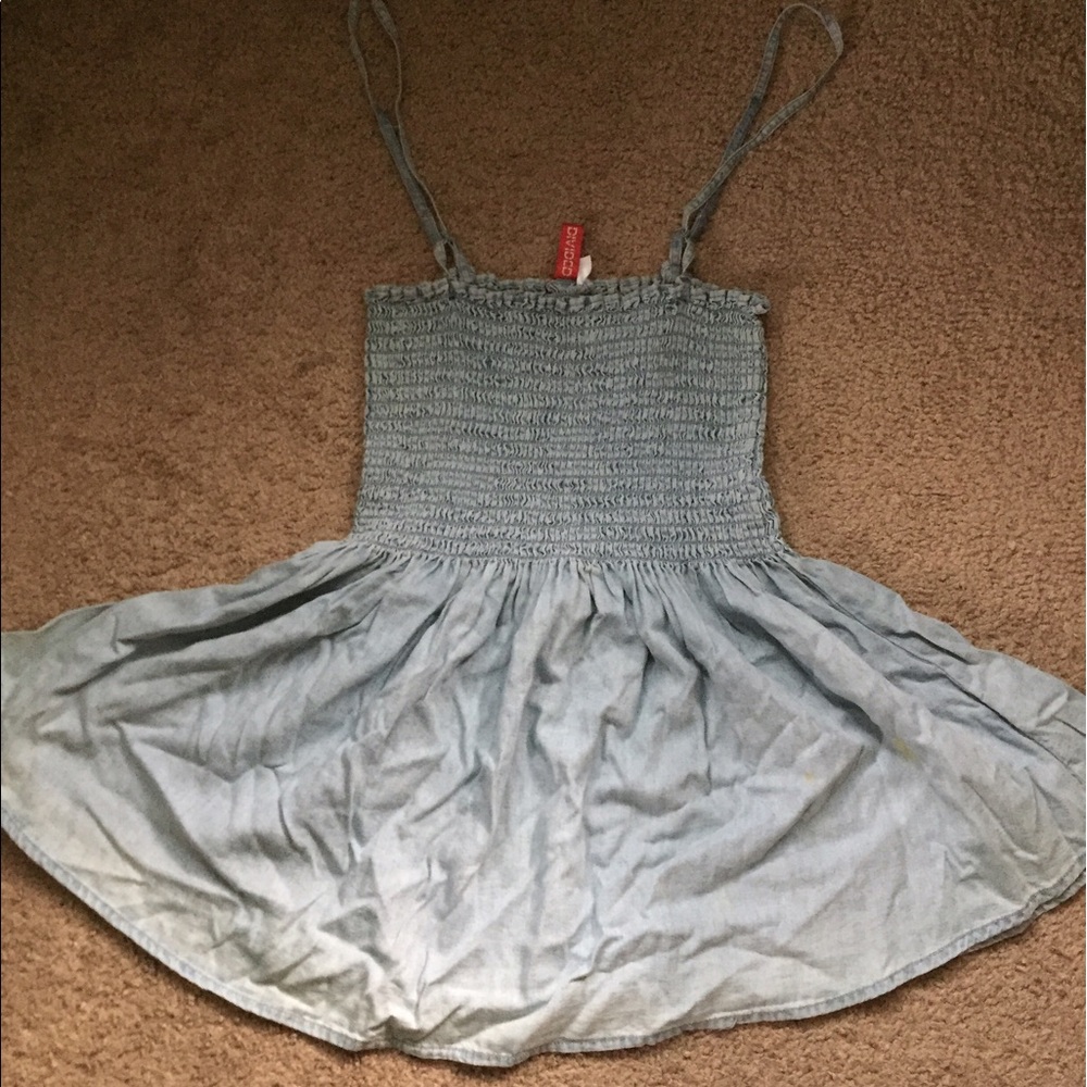 Jean tank top