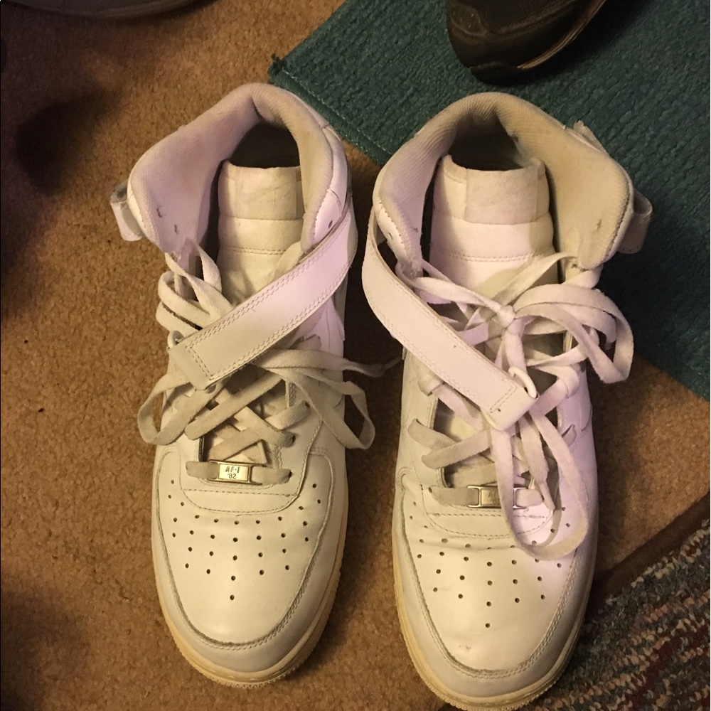 Old School Nike Airs White