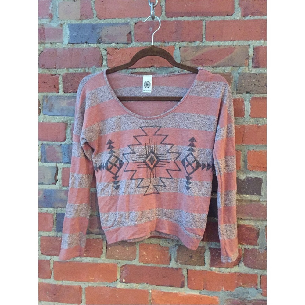 Thin Aztec shirt.