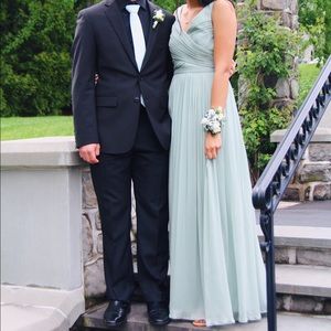 Jcrew Heidi long dress in dusty shale.