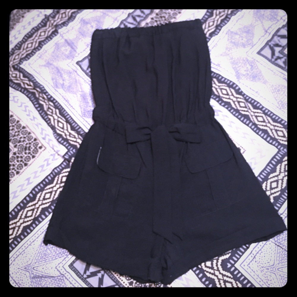 Rachel Roy Linen Romper
