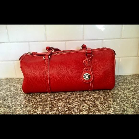 Gorgeous🌺D & B🌺 Pebbled Leather Bag🌺🌸🌻VINTAGE - Picture 2 of 8