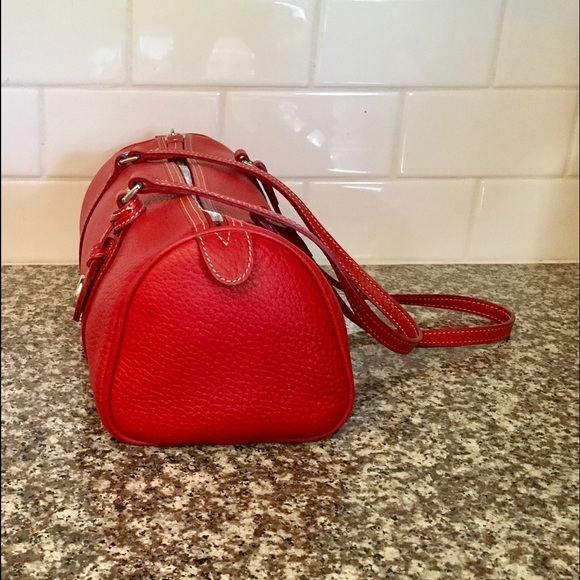 Gorgeous🌺D & B🌺 Pebbled Leather Bag🌺🌸🌻VINTAGE - Picture 3 of 8