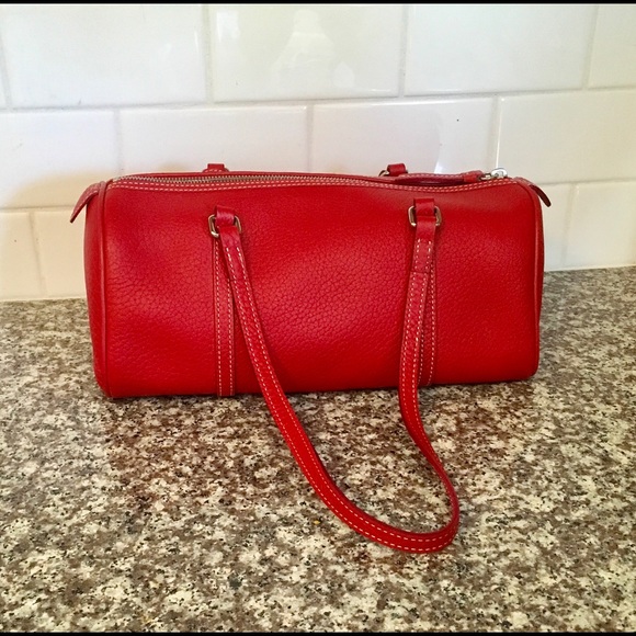 Gorgeous🌺D & B🌺 Pebbled Leather Bag🌺🌸🌻VINTAGE - Picture 4 of 8