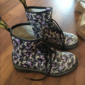Floral Dr. Martens