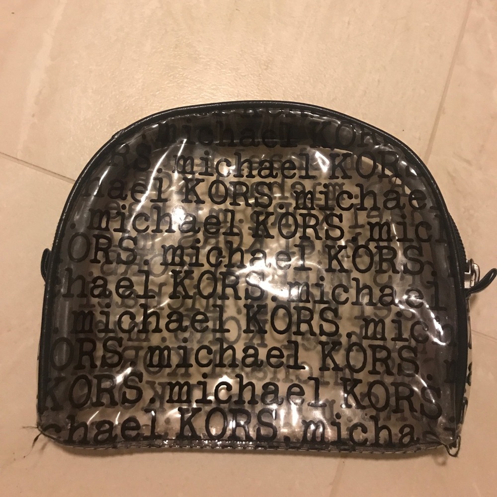 Clear Michael Kors pouch