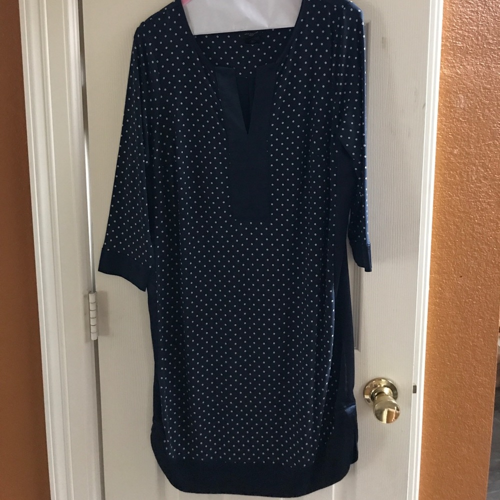 Polka dot tunic dress