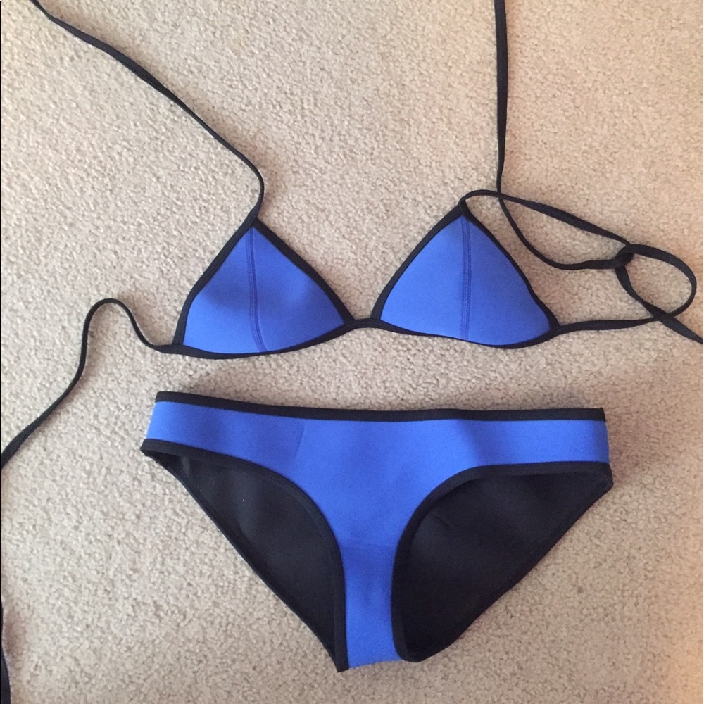 Triangl Royal Blue Bikini