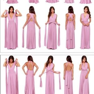 Taupe lulu maxi dress