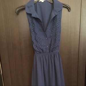 Navy blue dress